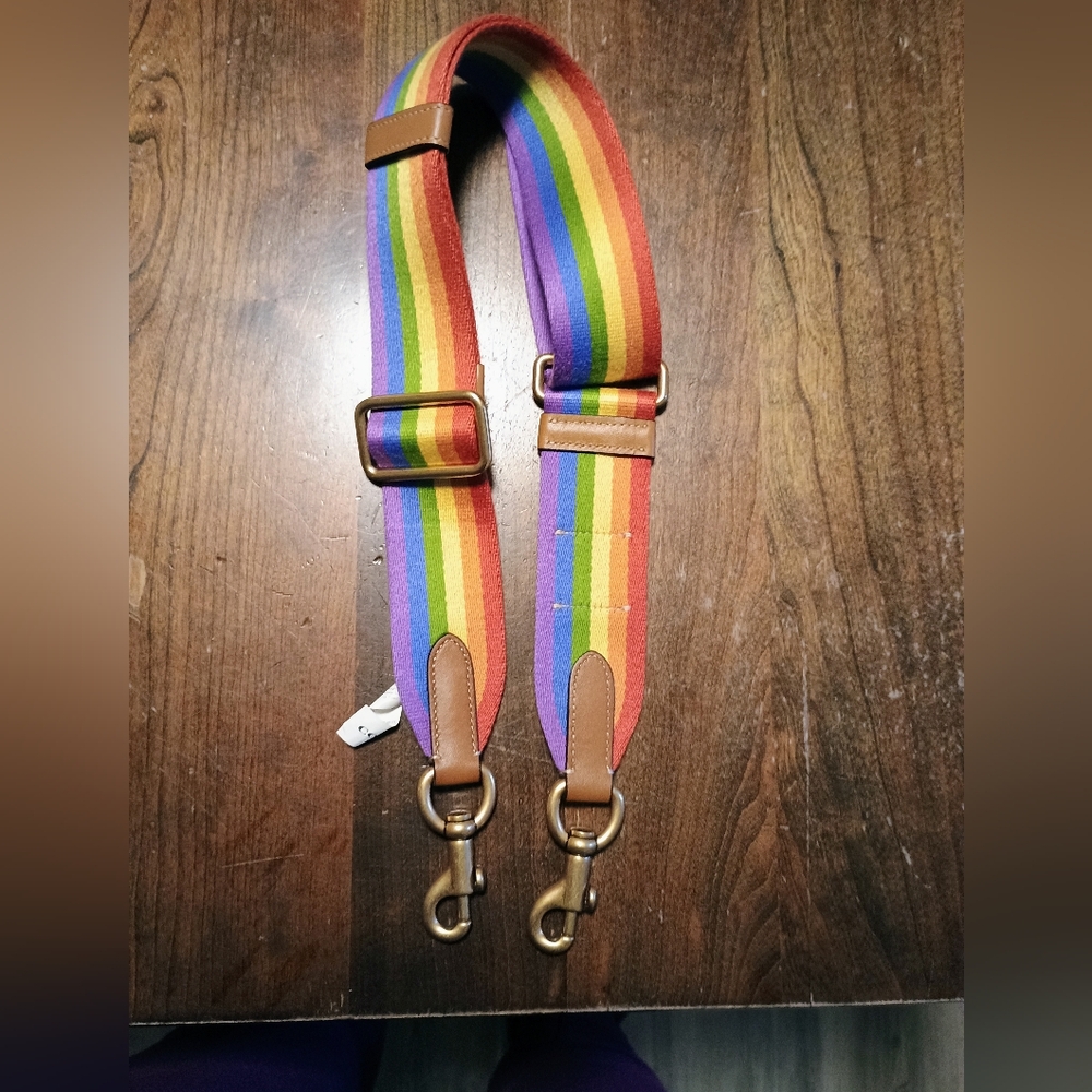 Coach Rainbow Crossbody Strap
